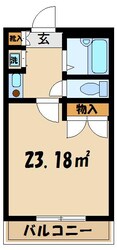 レオパレスドミールＫの物件間取画像